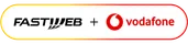 Logo Fastweb + Vodafone